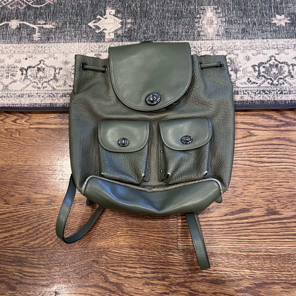 Woman's Coach Backpack Purse